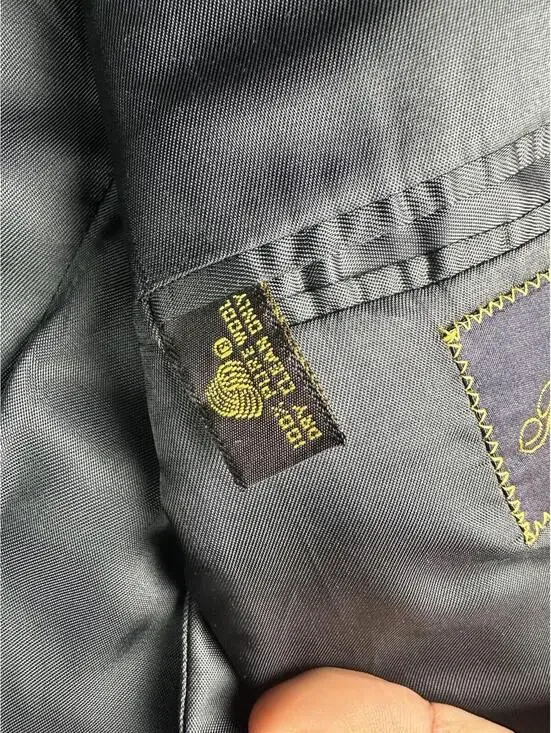 👔🧥 Brooks Brothers Brooksease Navy Wool Gold Button Blazer 45R 8861-2 🧥👔 - Picture 8 of 15